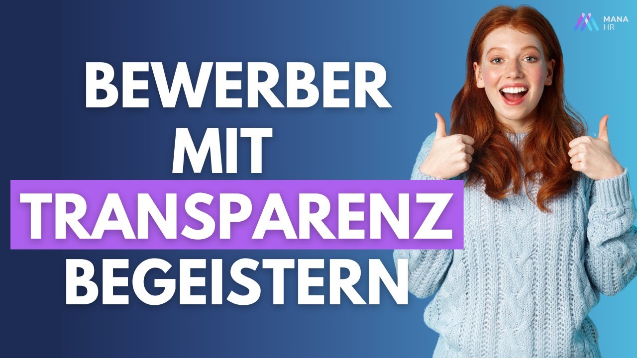 Vorlage Eingangsbestätigung: Mit dieser Transparenz begeisterst du Bewerber*innen