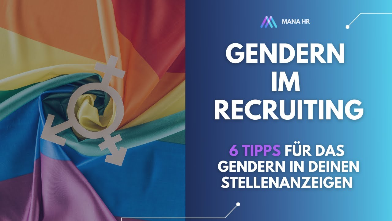 6 Tipps für das Gendern in deinen Stellenanzeigen