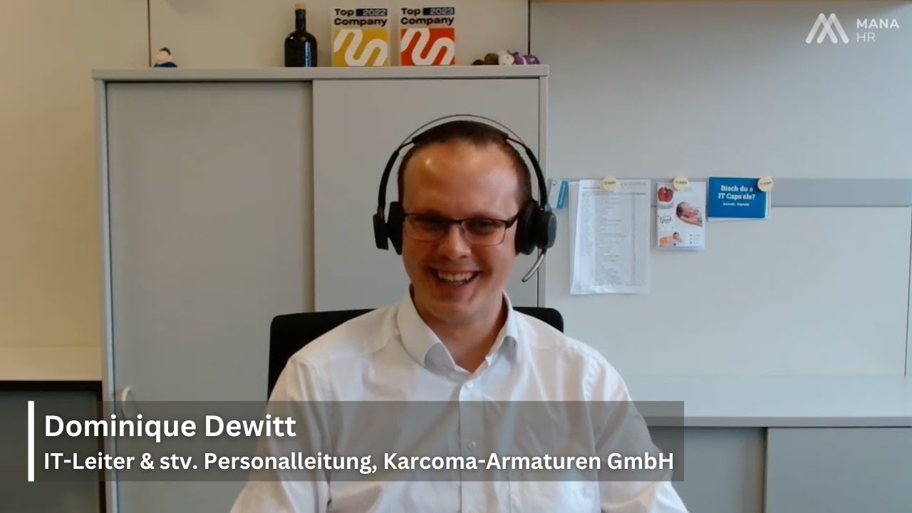 Kundeninterview mit Dominique Dewitt, Karcoma-Armaturen GmbH